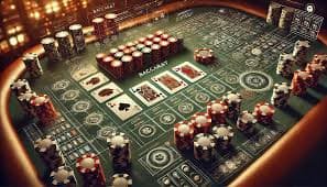 Tampilan game Gem Saviour dengan tata letak grid, simbol batu mulia, dan panel kontrol taruhan